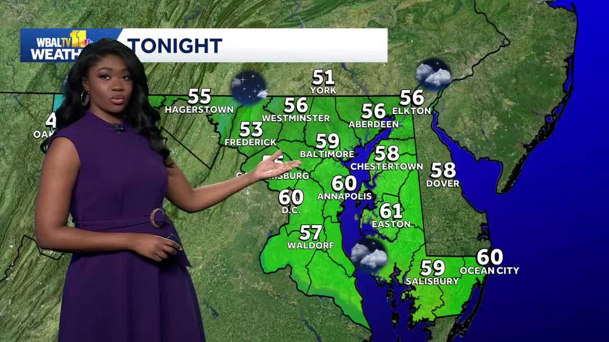Ending May with sunshine and cool temperatures across Maryland