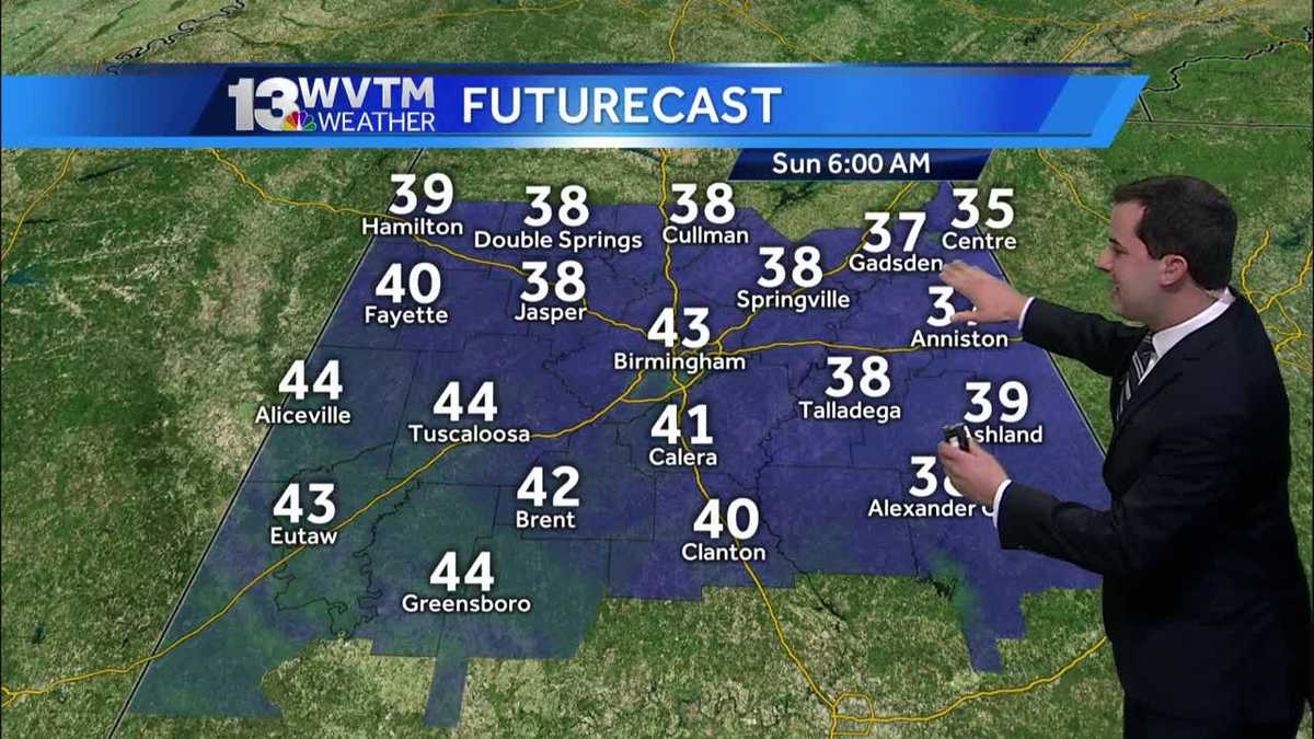 Adrian's Saturday evening forecast