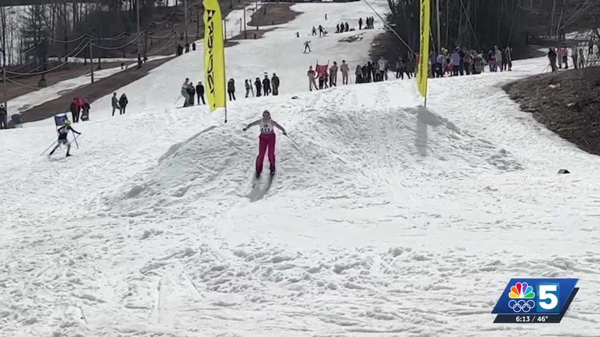 Skiers challenged themselves at Nordic Ski Cross Race at Cochran's Ski Area