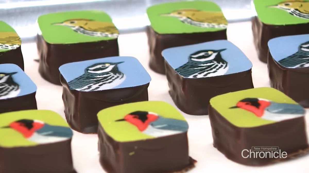 Where to find edible pieces of chocolate art in New Hampshire