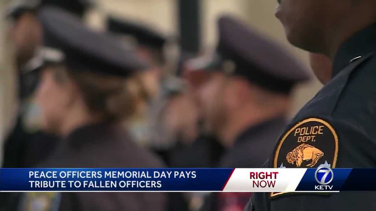 Peace Officers Memorial Day Omaha remembers fallen police officers