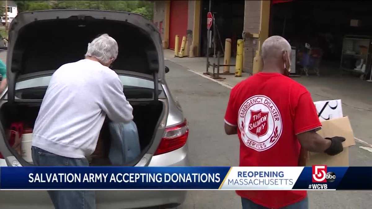 Salvation Army stores reopen, donations resume in Phase 2