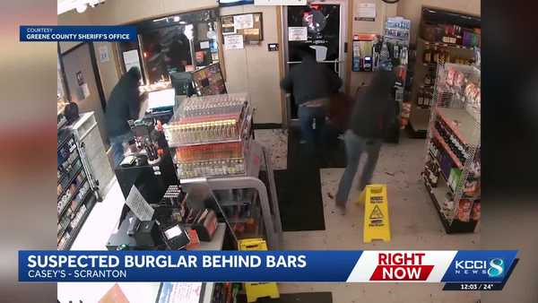 Iowa crime: One charged in convenience store break-in caught on camera