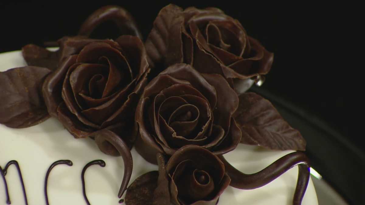 Chocolate roses