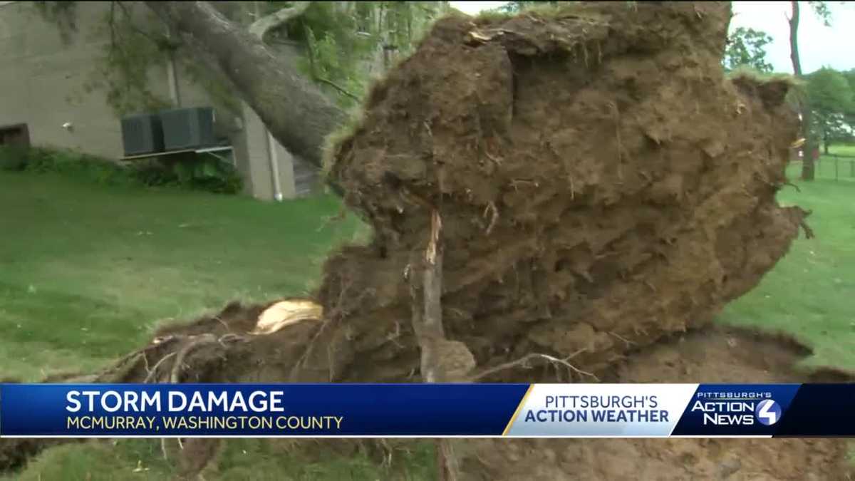 Storm moves through southwestern PA area; leaving damage, power outages