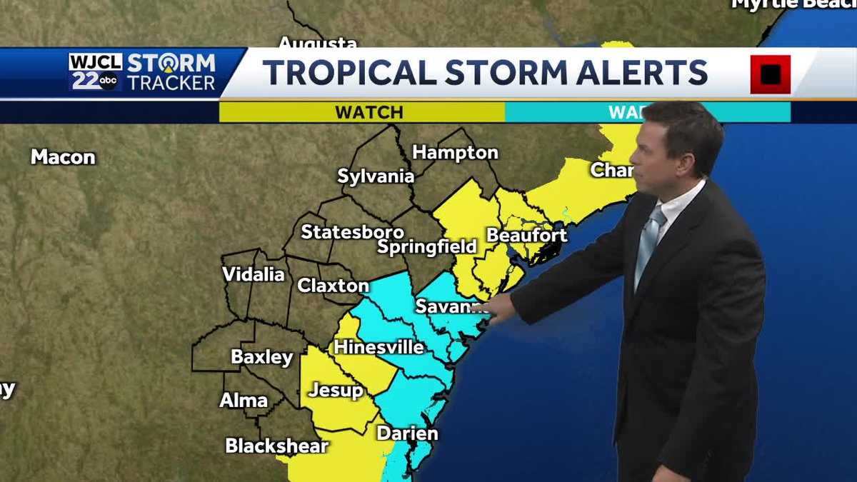 Dry today but impacts from Milton late tonight into Thursday - WJCL
