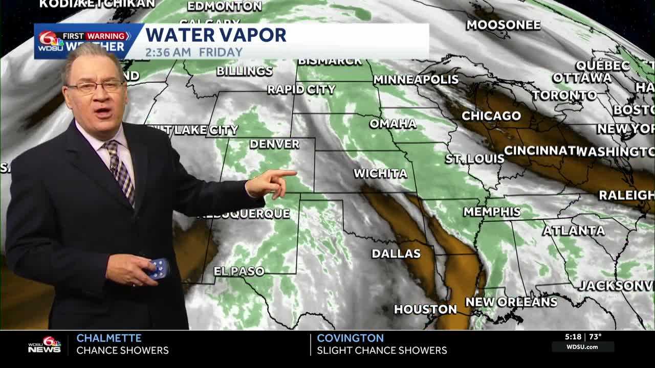 A drier weather pattern expected this weekend