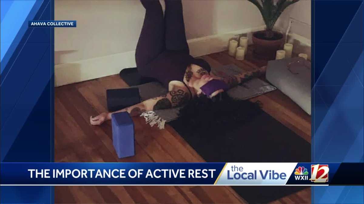 Greensboro yoga instructor explains importance of active rest