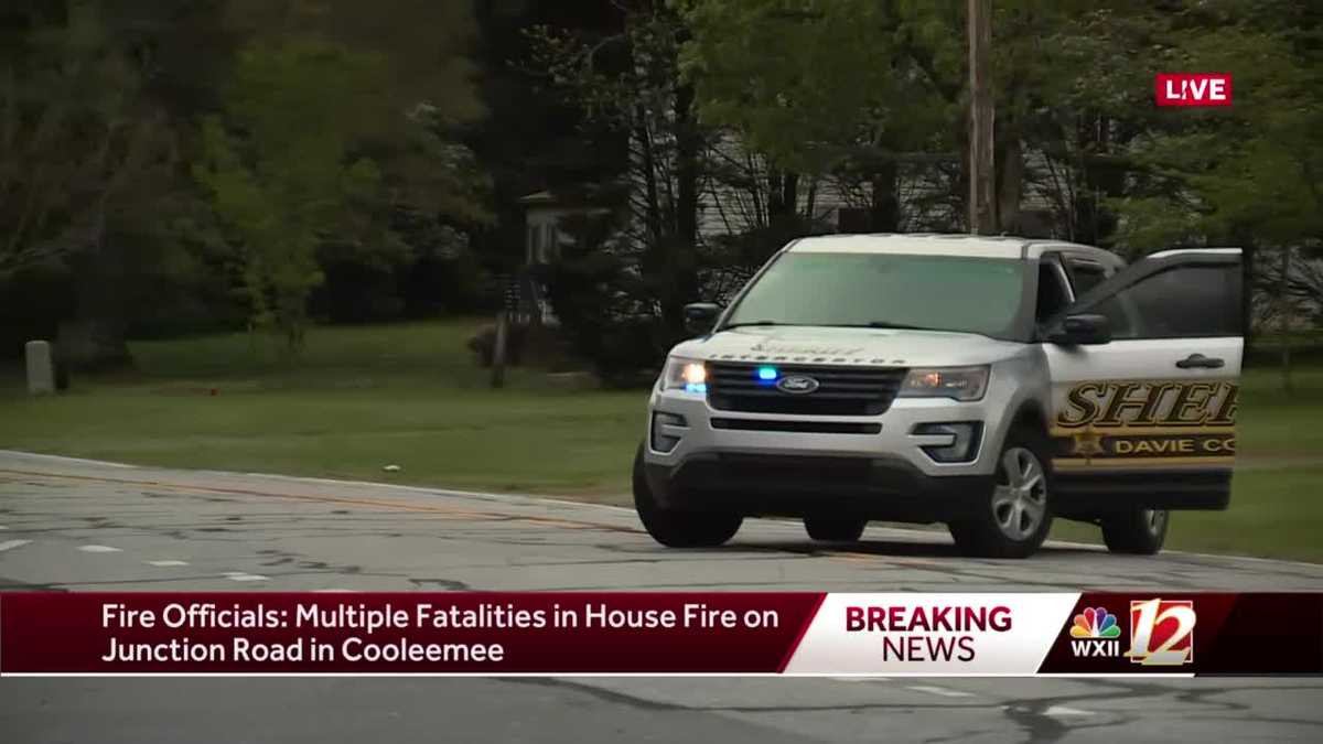 Two adults, two children found dead after Davie County house fire