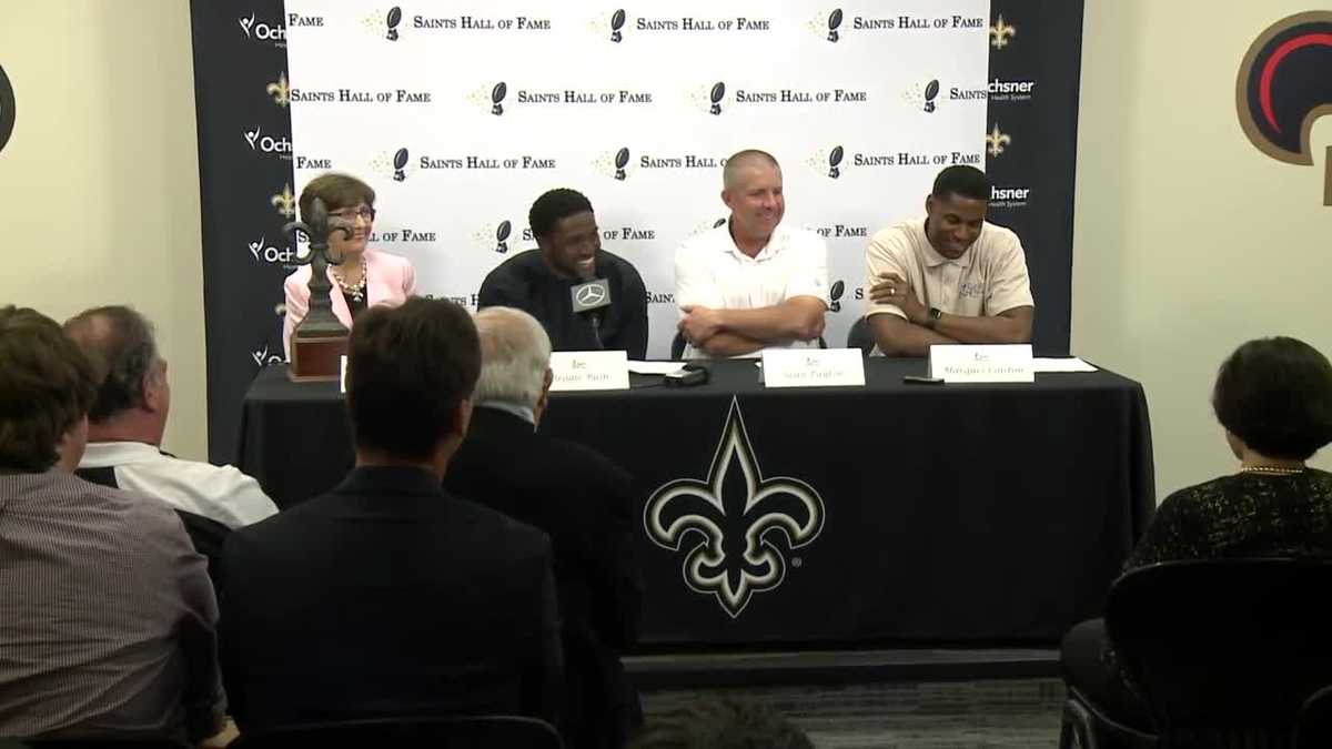 Reggie Bush, Marques Colston and Gov. Kathleen Blanco set to be