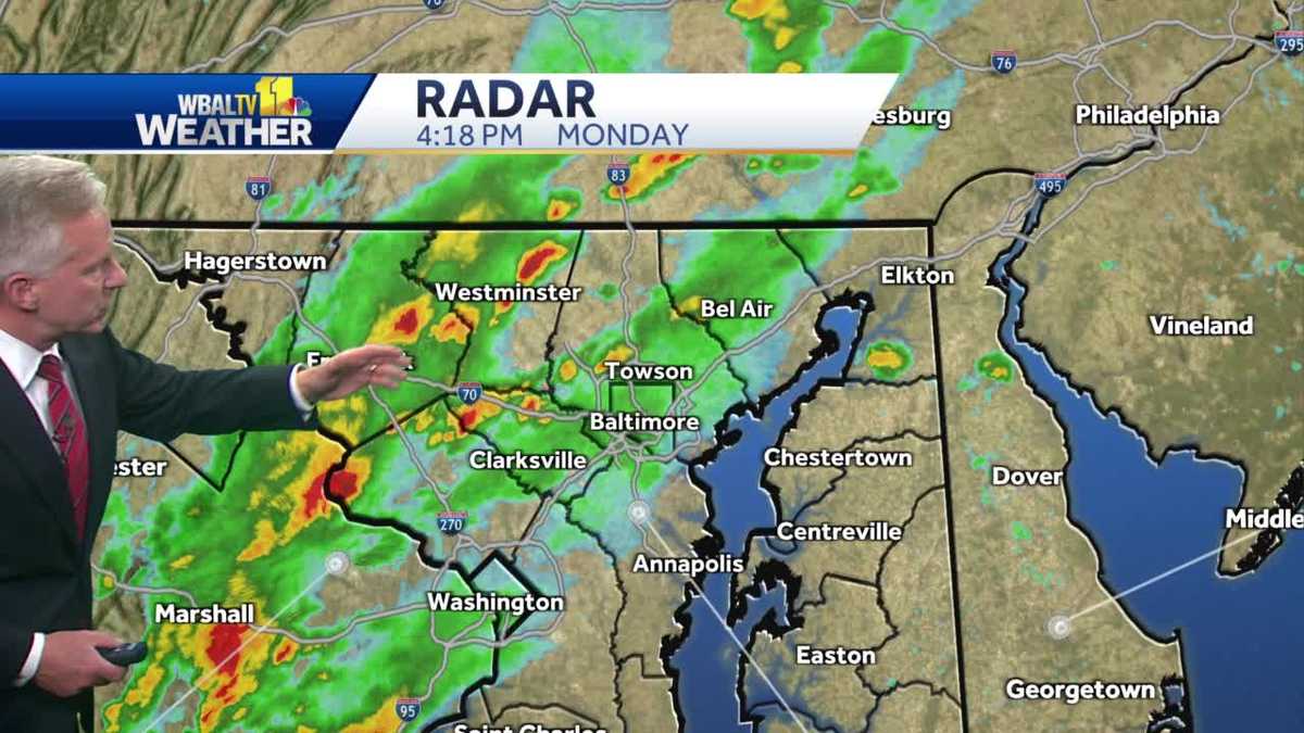 Tornado warning canceled in northwestern Charles County