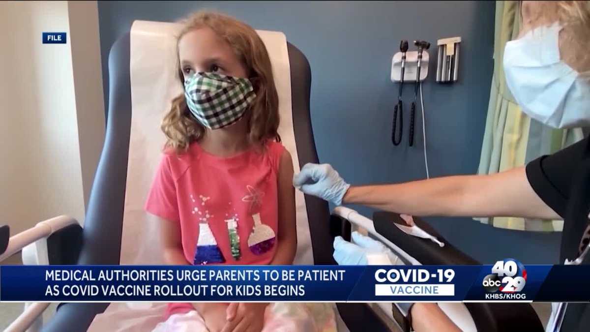 Arkansas presenta las vacunas para niños