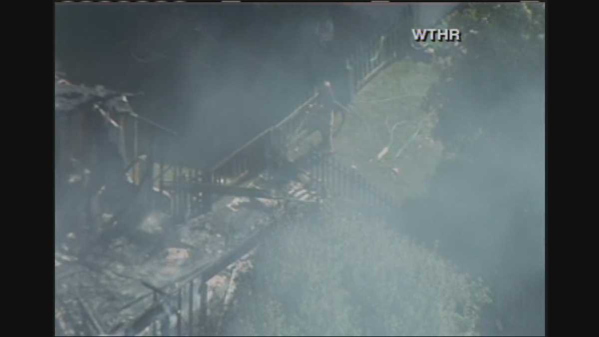 Small plane crashes into Indiana home