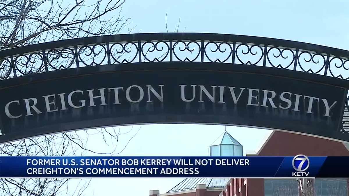 Kerrey bows out as Creighton commencement speaker