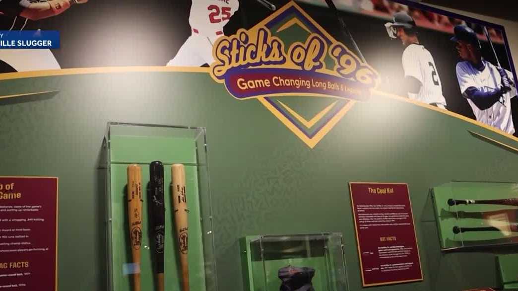 Slugger Museum unveils 1996-themed exhibits for 30th anniversary