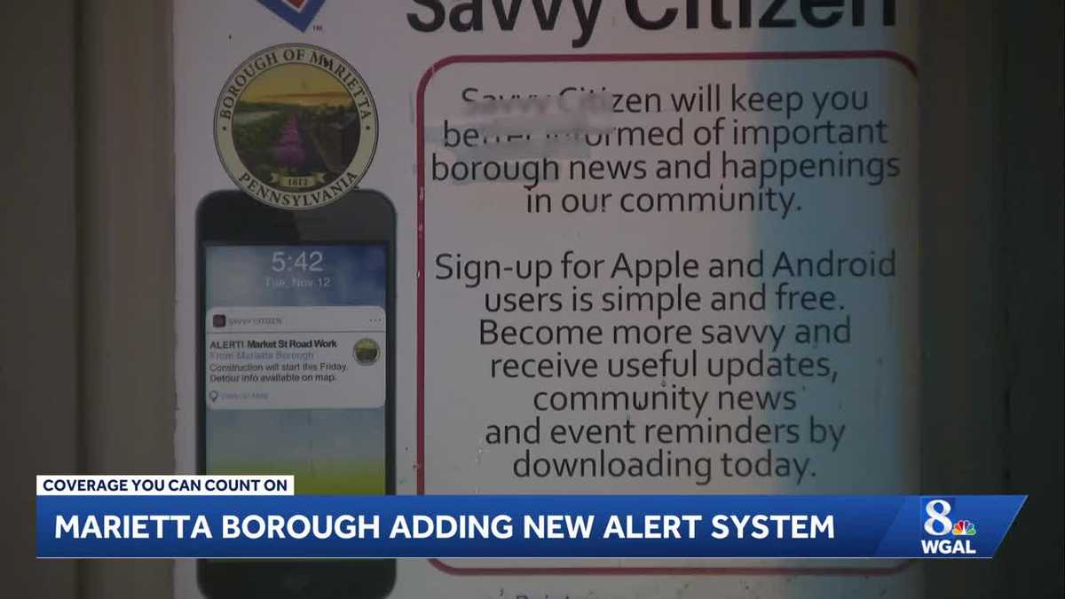 Marietta Borough introduces notification system to improve ...