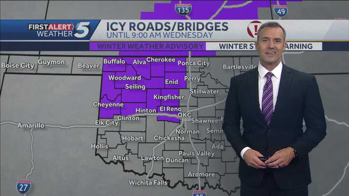 FORECAST: Icy roads for some this morning