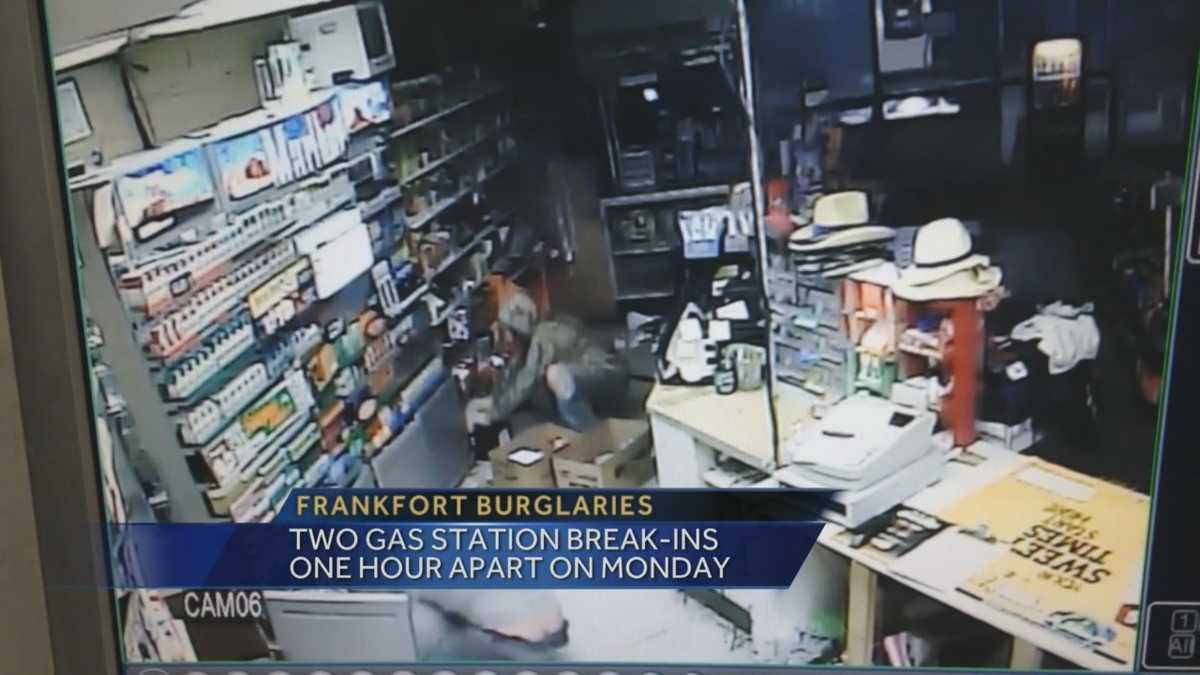 Suspect Search Underway After 2 Gas Station Break Ins