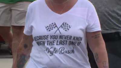 'It's not the same without him here': Fans honor Kyle Busch’s legacy