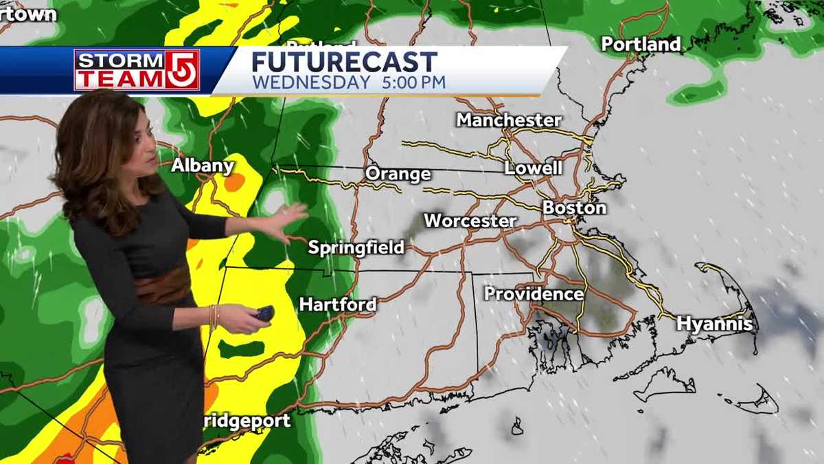 Video: Cloudy day; heavy rain moves in tonight