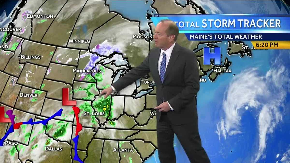 A chilly night ahead under clear skies