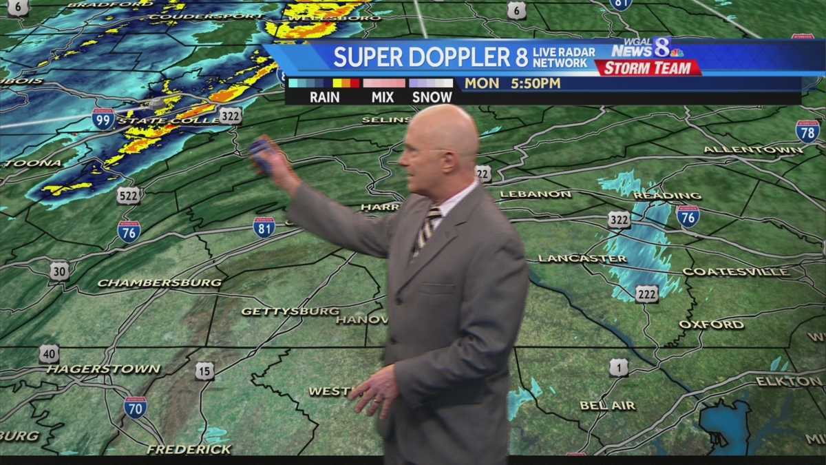 Joe Calhoun's forecast: Showers, windy tonight