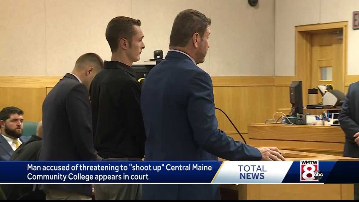 Man accused of threatening to 'shoot up' Maine community college faces ...