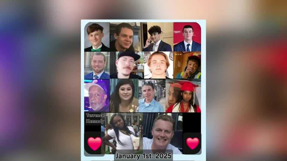 Remembering the 14 lives lost during the New Year's Day terror attack in New Orleans