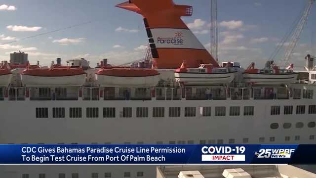Bahamas Paradise receives CDC approval for test cruise - Vimarsana News