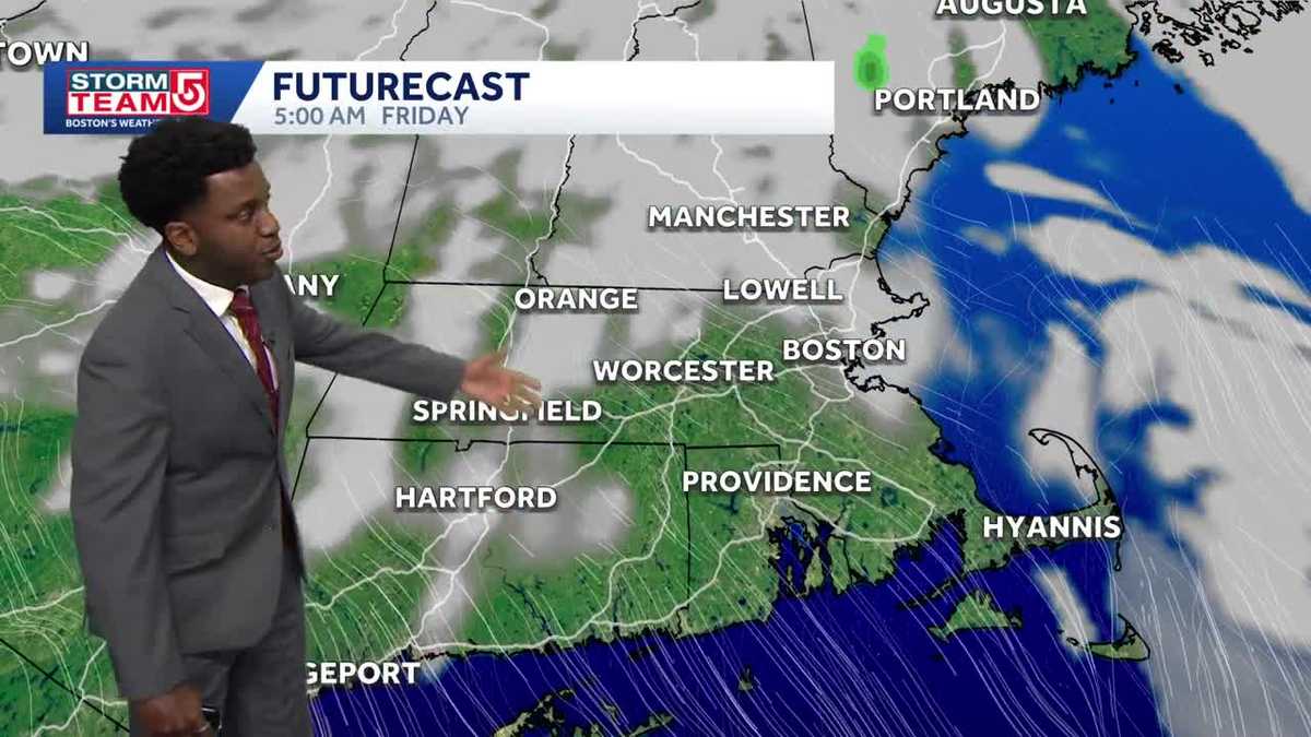 Video: Scattered showers move out tonight; impact weather Saturday