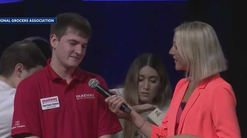 Iowa State sophomore competes in national grocery-bagging contest