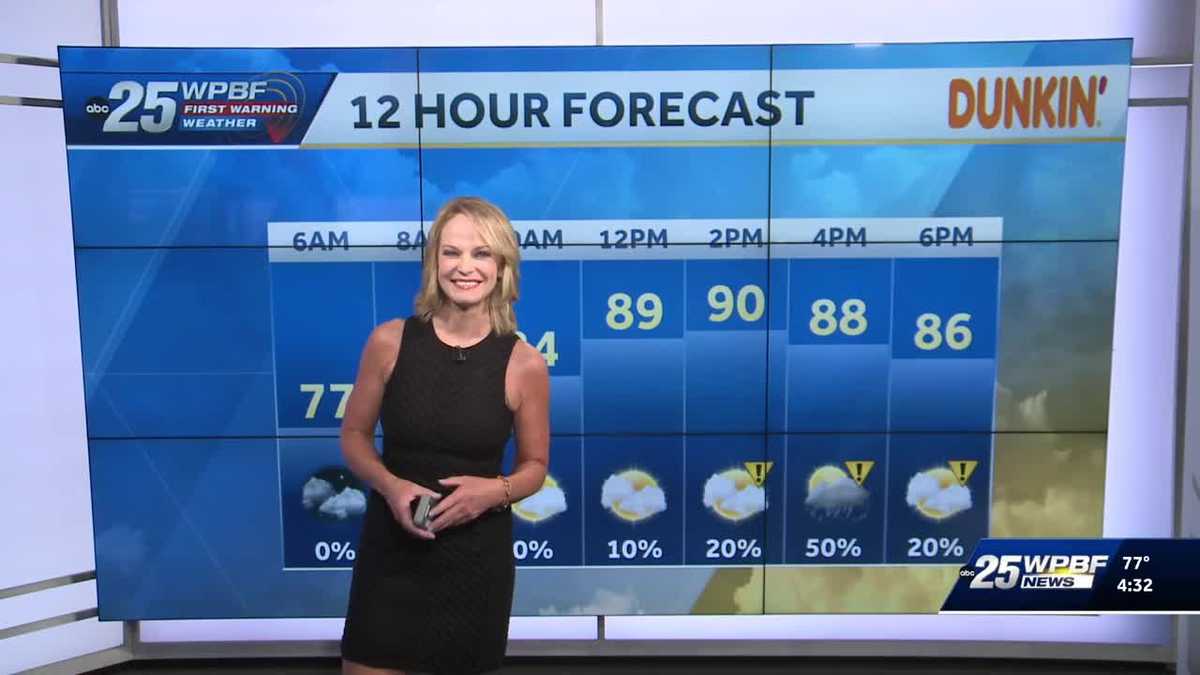 Storms could produce heavy rain and lightning across South Florida