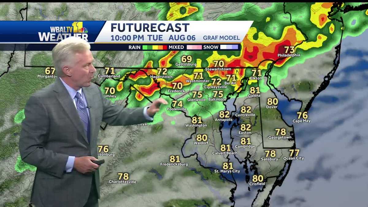 Flood watches in effect until 4 a.m. Wednesday