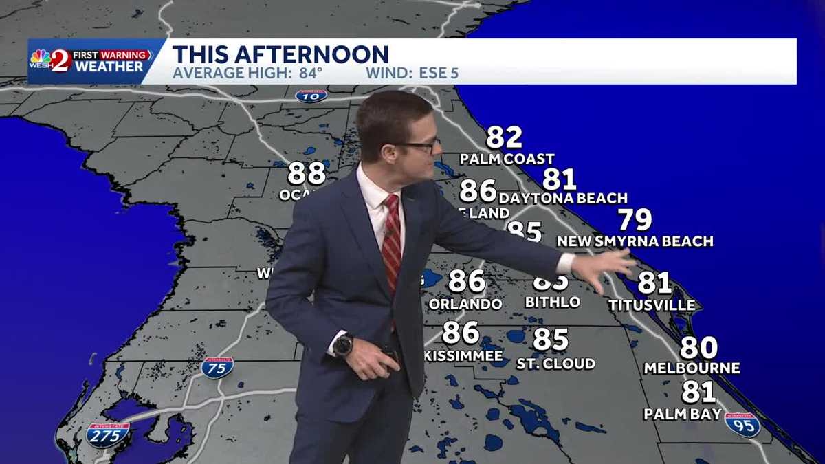 Hot weekend ahead for New Smyrna Beach area, with rip current concerns still in the forecast