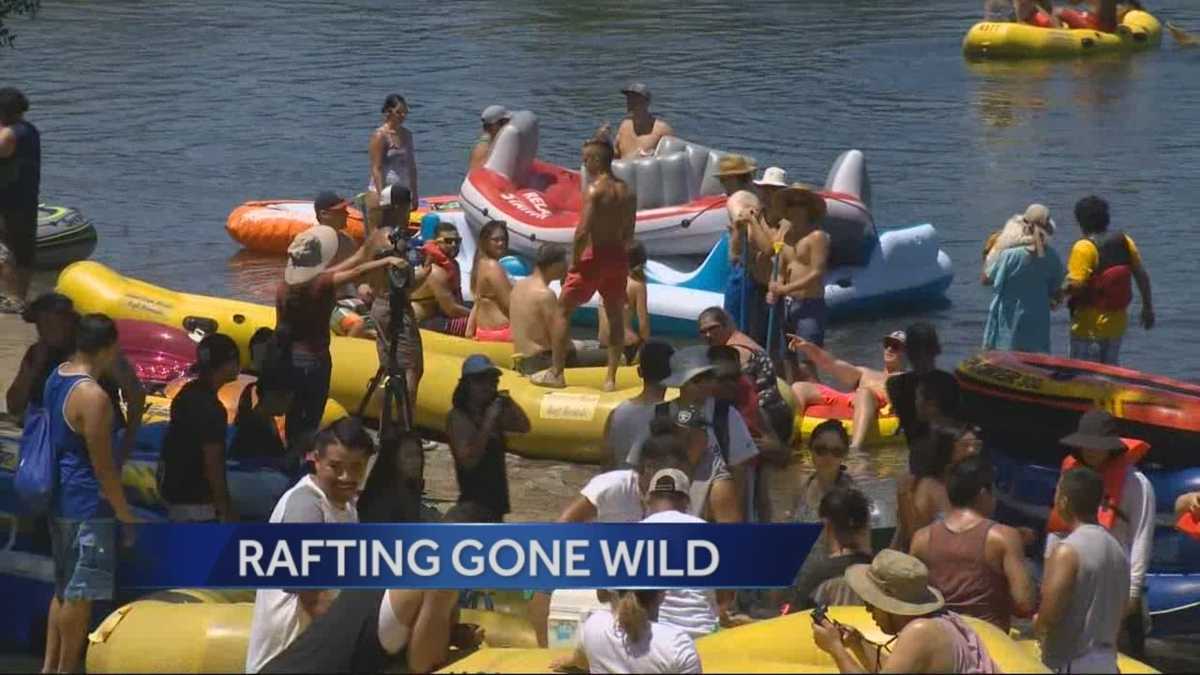 'Rafting Gone Wild' event draws large crowds to American River