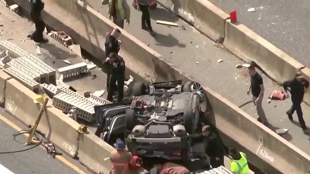Driver pleads guilty in Beltway crash that killed 6 workers - WBAL
