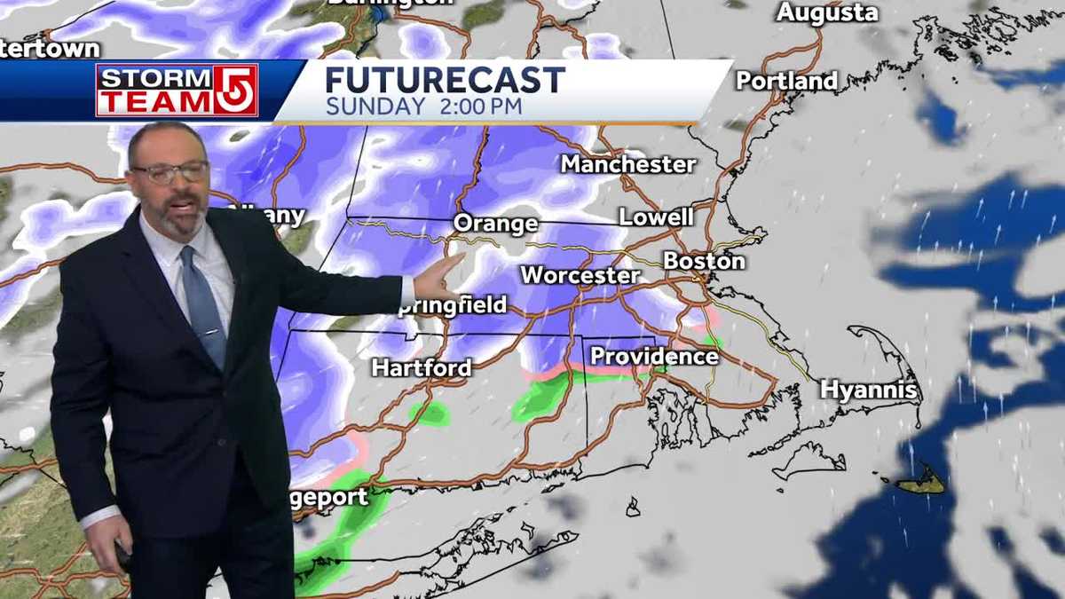 Video: Snow showers, squalls ahead with arctic air coming
