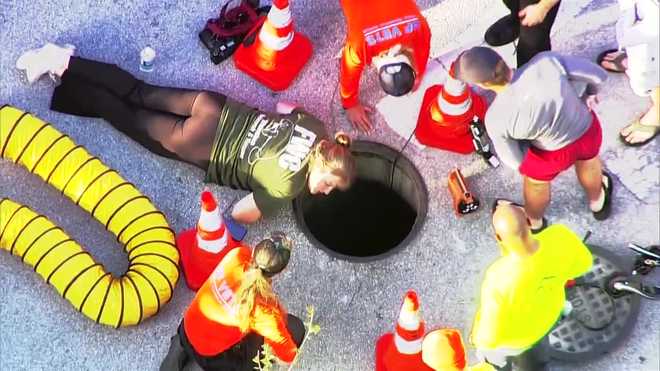Manatee rescued from Central Florida storm drain recovering at SeaWorld