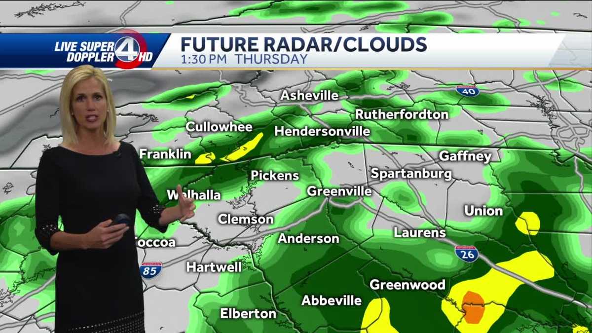 Videocast: Thunderstorms expected today