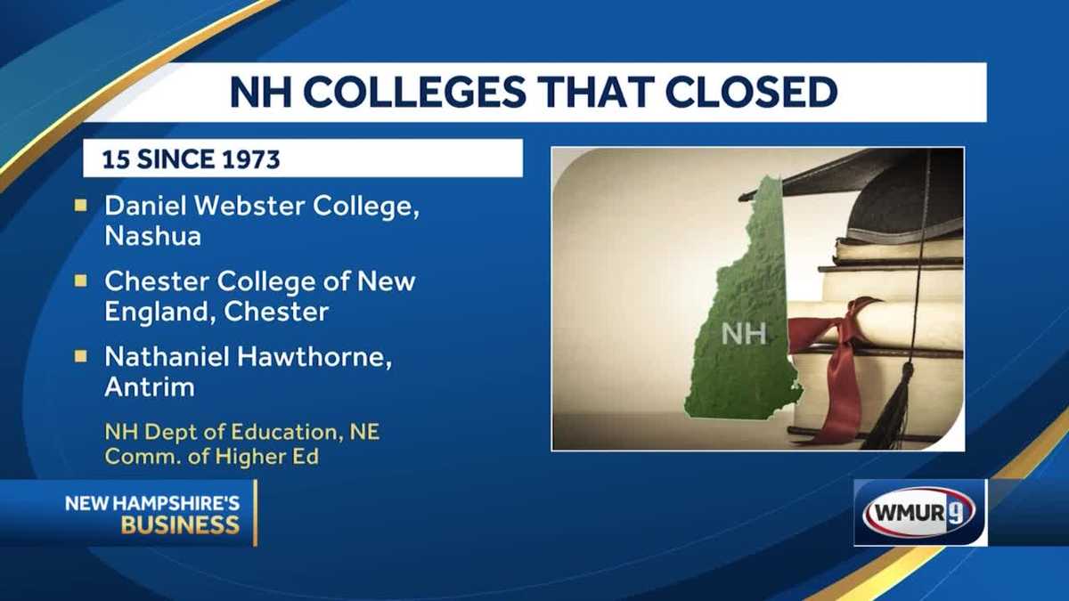 Why colleges are closing & merging across NH & New England