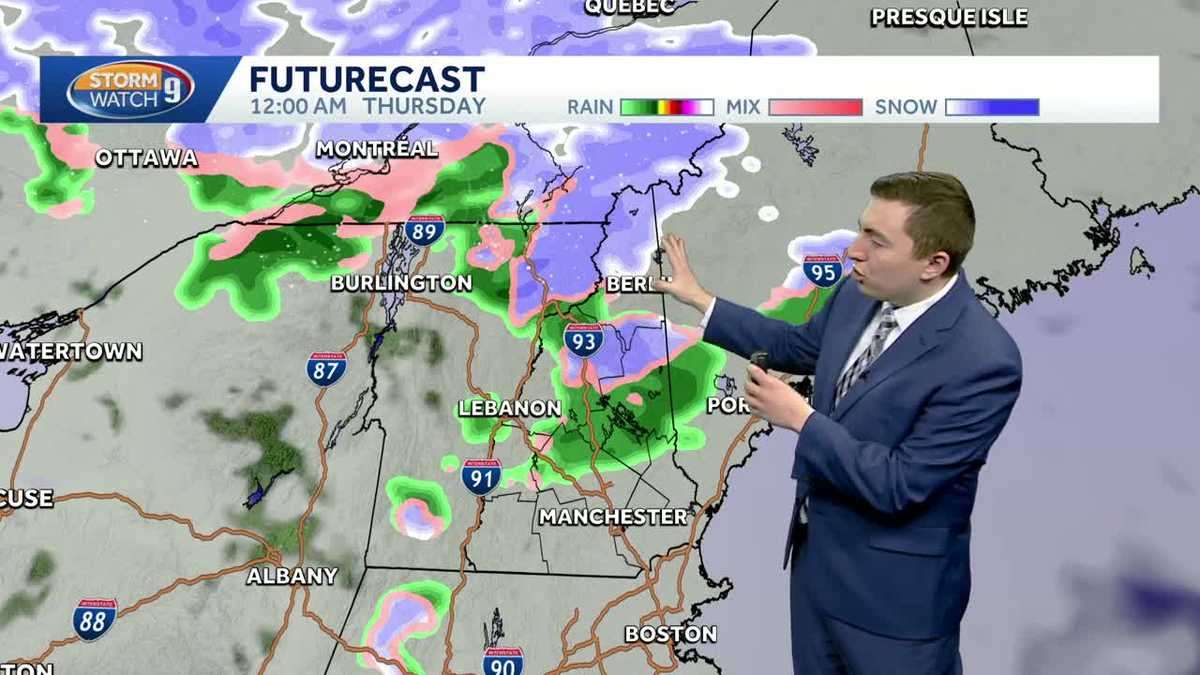 NH forecast video: Mild Thursday before another chilly stretch