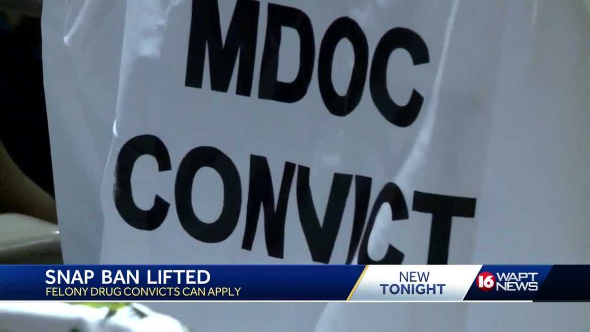 SNAP ban lifted for ex cons