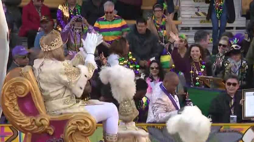 New Orleans Mardi Gras Day live coverage