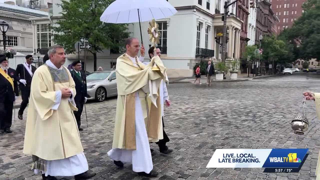 National Eucharistic Pilgrimage draws hundreds in Baltimore