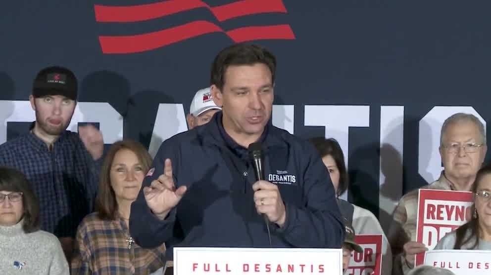 DeSantis boosts ground game in Iowa, completes 99-county tour of