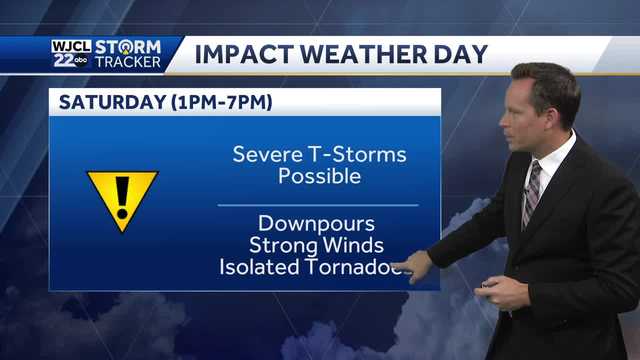 Savannah: Impact Weather Day Saturday...thunderstorm timing - Vimarsana News