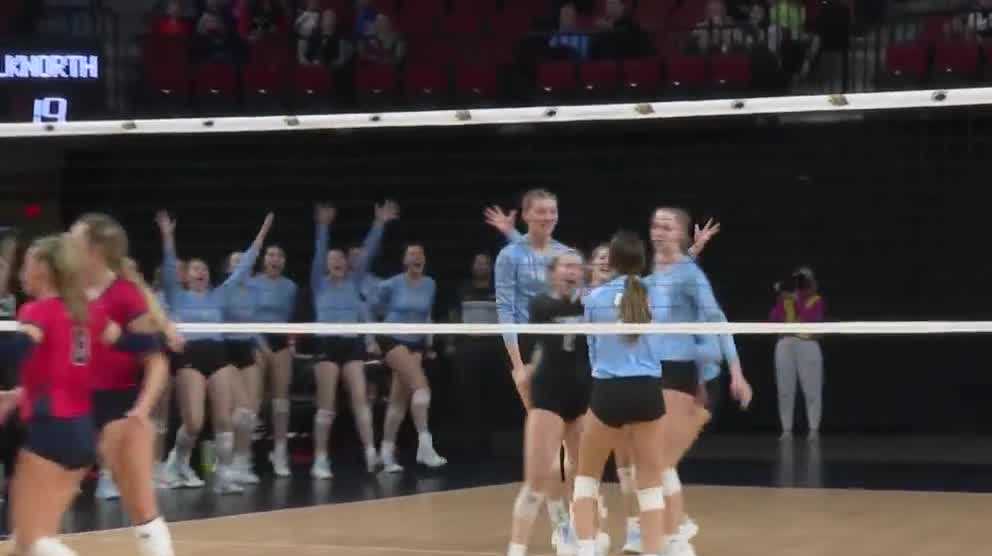 NSAA volleyball state tournament day 3, semifinals