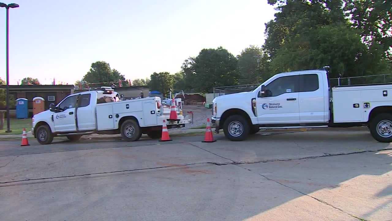 Gas leak at Midwest City school fixed after prompting response from firefighters, ONG