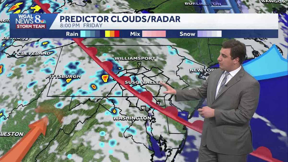 Mild Friday with a few showers in the evening; weekend shower chances ...