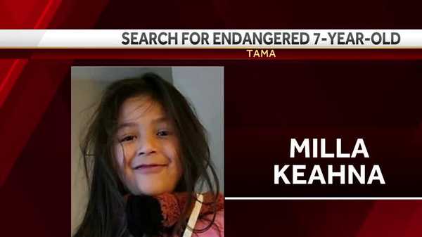 endangered person advisory issued for iowa girl